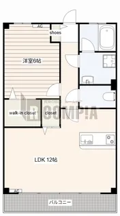 アイリスハイツ【2階】の間取り