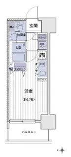 エスティメゾン大島【7階】の間取り