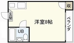 サンライズ五観橋【4階】の間取り