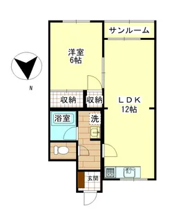 ときわビル【2階】の間取り