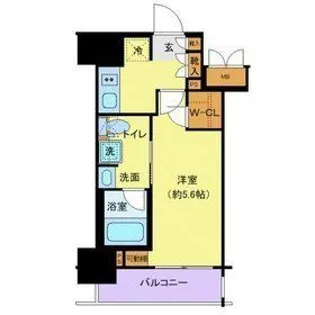 ステージファースト千葉駅南【2階】の間取り