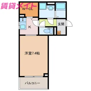MARUMI(マルミ)【2階】の間取り