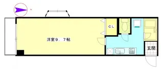 メルフォード【6階】の間取り
