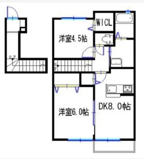 グランドソレーユ【2階】の間取り