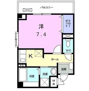 ラッフィナ-ト トドロキ【2階】の間取り