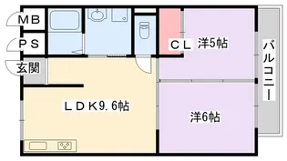ノーヴァネヤガワ【1階】の間取り