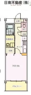 ISLAND中平野【1階】の間取り