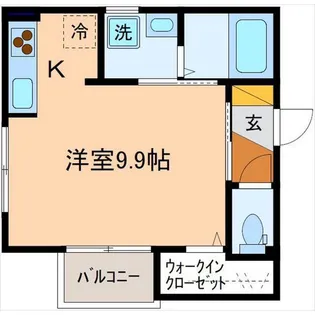 INTEGRAL堀川【3階】の間取り
