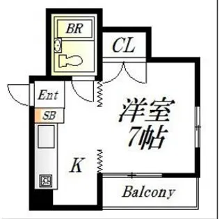 プレジデントソノヤマ【3階】の間取り