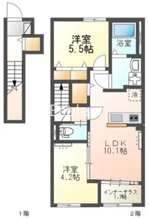 ISOLA【2階】の間取り