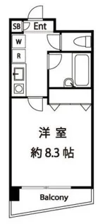 GRANPASEO新宿中井【4階】の間取り