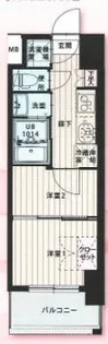 No.103 ORIENTBLD【7階】の間取り