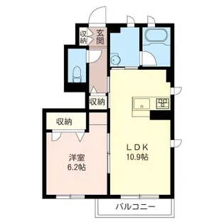 セレニティヒルズ弐番館【SHM】【1階】の間取り