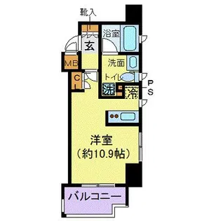 プレール・ドゥーク赤羽II【4階】の間取り