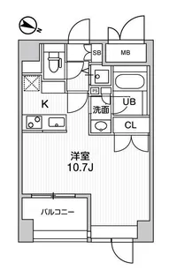 東神田テラスレジデンス【11階】の間取り