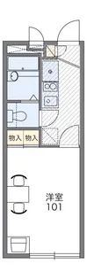 レオパレスkoyamaII【2階】の間取り
