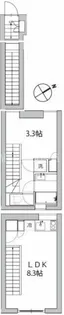 ファーレ代々木上原【3階】の間取り