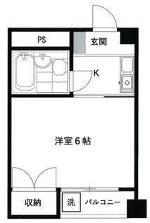 ニューベルハイツ【2階】の間取り