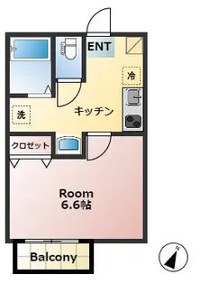 朋久レジデンス(所沢)【1階】の間取り