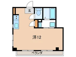 マンション寿月【2階】の間取り