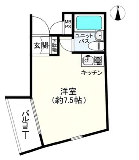 パレ・ドール西荻窪【3階】の間取り