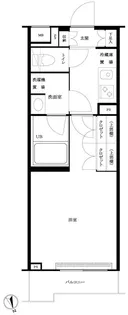 ルーブル大森西【4階】の間取り