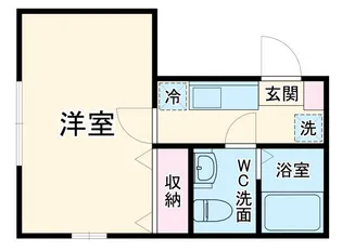 ベルエール港南【2階】の間取り