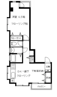 メゾンウイステリア【2階】の間取り