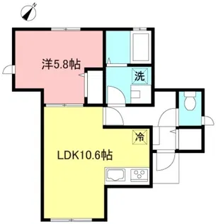 ブランシュ【1階】の間取り