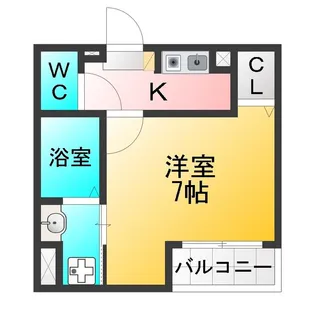 武蔵関パークマンションII【2階】の間取り