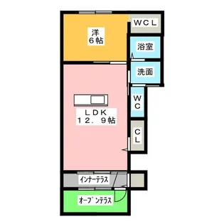 グランドコート【1階】の間取り