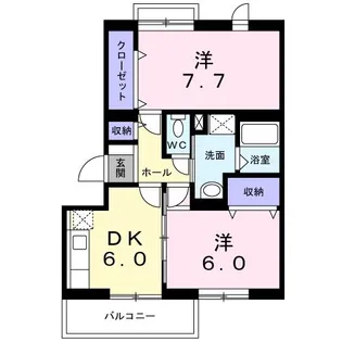 FMレジデンス【3階】の間取り