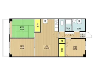 ハイラーク船堀【4階】の間取り