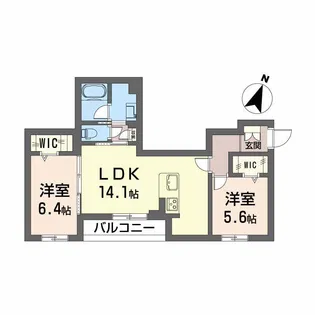 Sha Maison 鳥居町【3階】の間取り