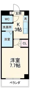 BAY【3階】の間取り
