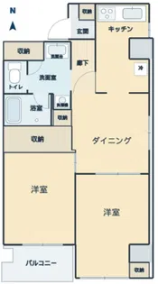 パークステージ王子駅前【8階】の間取り