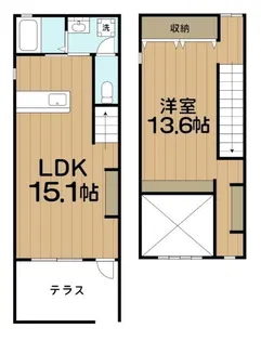 Atrio【2階】の間取り