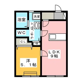 ジャストハウス【2階】の間取り
