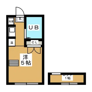 ビルデンス中野【1階】の間取り