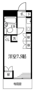 ガーデンヒルズ希望が丘【1階】の間取り