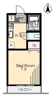 メゾンパサニア【2階】の間取り