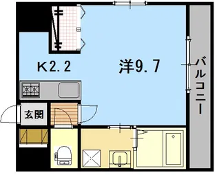 サイワビル【2階】の間取り