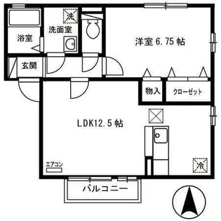 フォーシーズンG【1階】の間取り