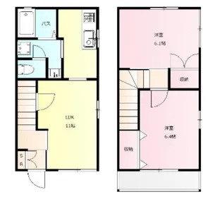 群馬県前橋市天川大島町3【一戸建】の間取り