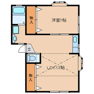 さくらAP-V【2階】の間取り