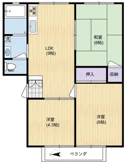 ジェイブ松島III【3階】の間取り