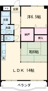 イーストパレス【3階】の間取り