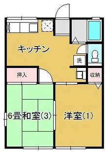 ウインドミル【2階】の間取り