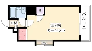 カーサオリエント【5階】の間取り