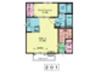 グランツ【2階】の間取り